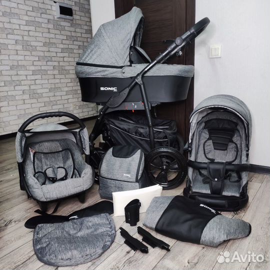 Коляска Verdi Sonic Plus 3 в 1