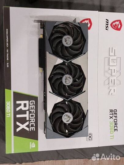 Видеокарта MSI RTX 3060 ti Suprim