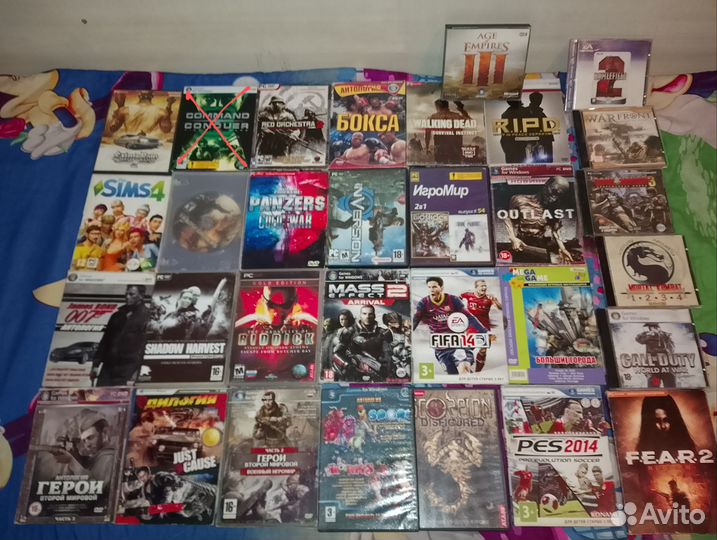 Диски с играми на пк