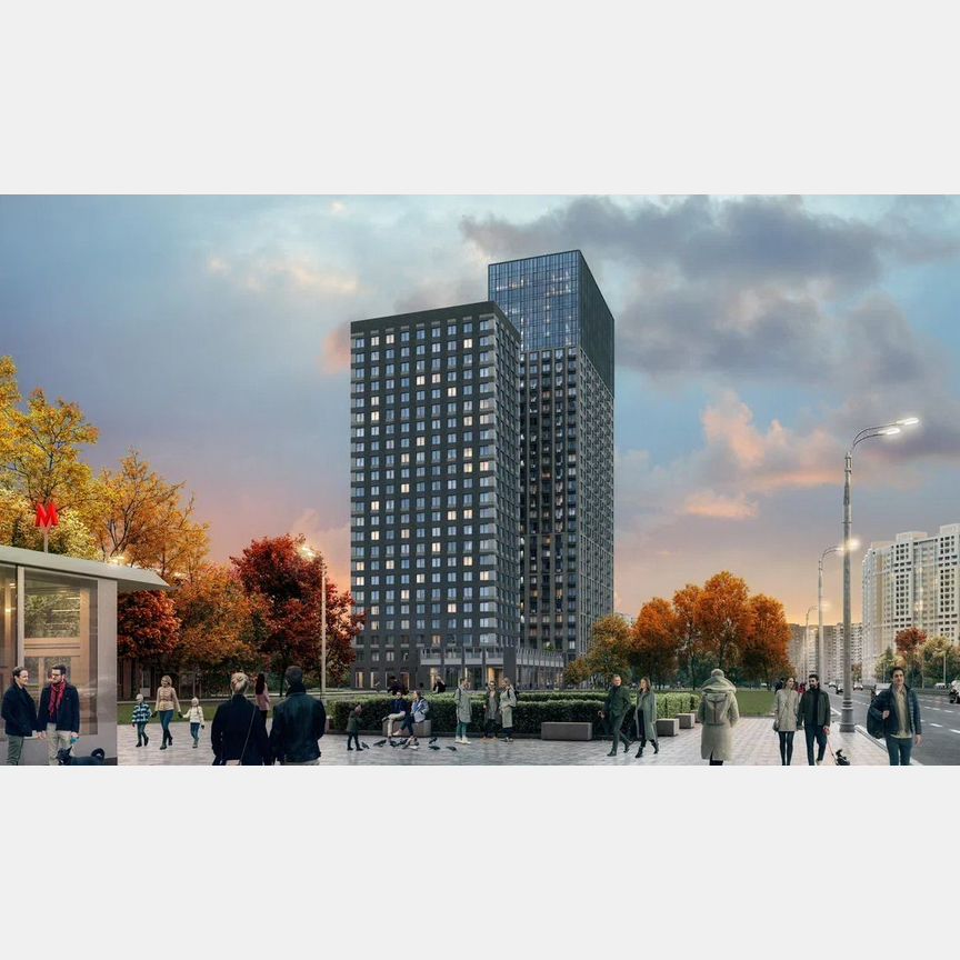 3-к. квартира, 58,4 м², 23/31 эт.