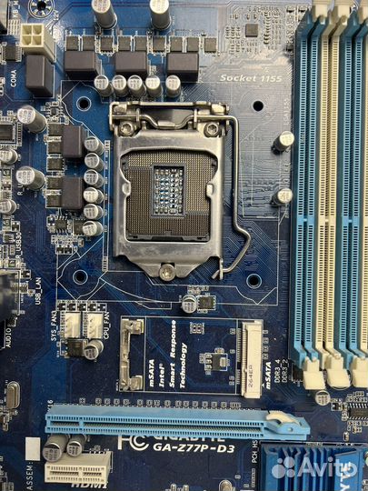 Материнская плата gigabyte GA-Z77P-D3