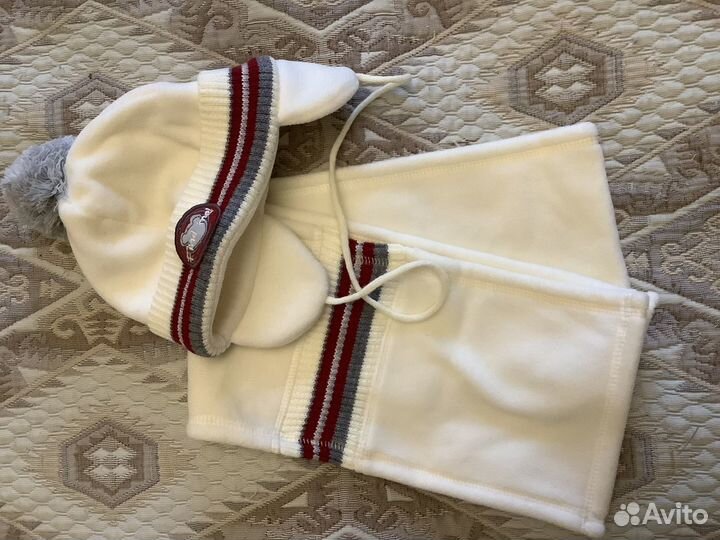 Шапка с шарфом детские Wojcik