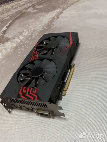 Видеокарта Asus rx570 4gb