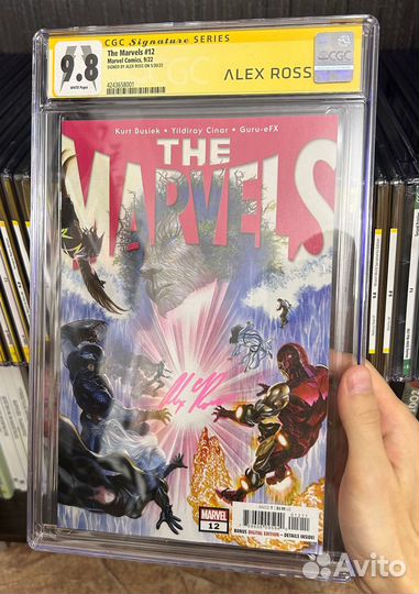 CGC-комиксы с автографами (список в описании)