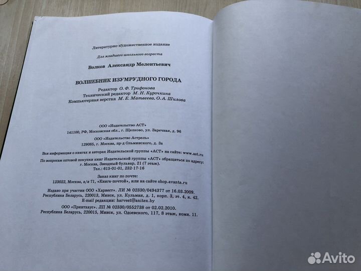 Волшебник изумрудного города Волков / Владимирский