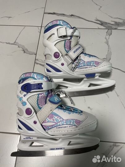 Коньки детские раздвижные