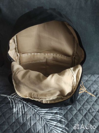 Рюкзак чёрный подростковый, школьный, городской