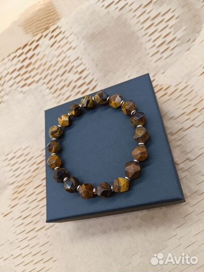 Браслет тигровый глаз