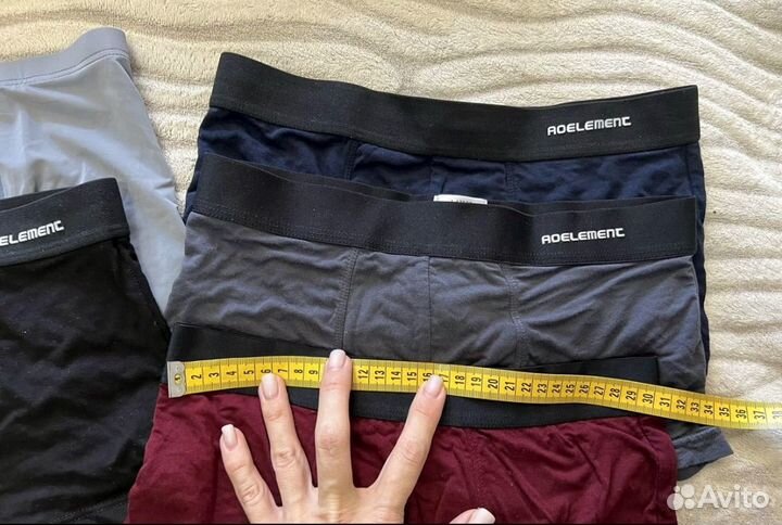 Трусы мужские боксеры пакетом S-M размер