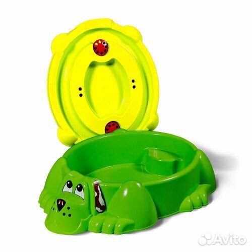 Песочница с крышкой Собачка