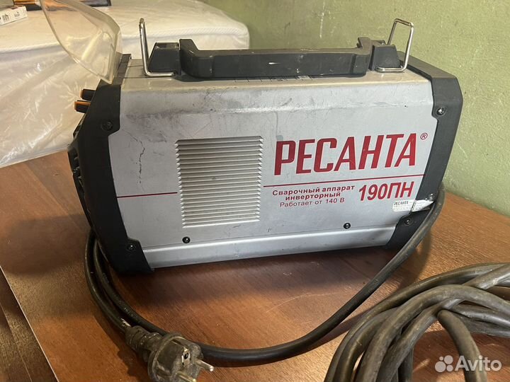 Инвертор сварочный Ресанта 190пн