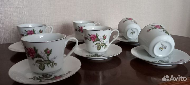 Сервиз (Чайные пары 6 шт)