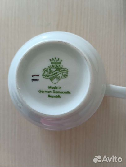 Новый сервиз jlmenau 70-е ГДР