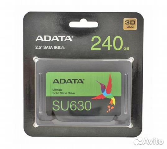 Продам SSD накопитель adata 240гб