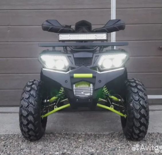 Квадроцикл Motoland Wild Track 200PRO черно-желтый