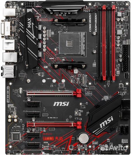 MSI B450 gaming plus MAX (AM4, mATX)