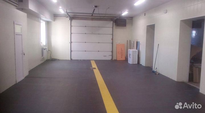 Пвх-плитка для автомойки