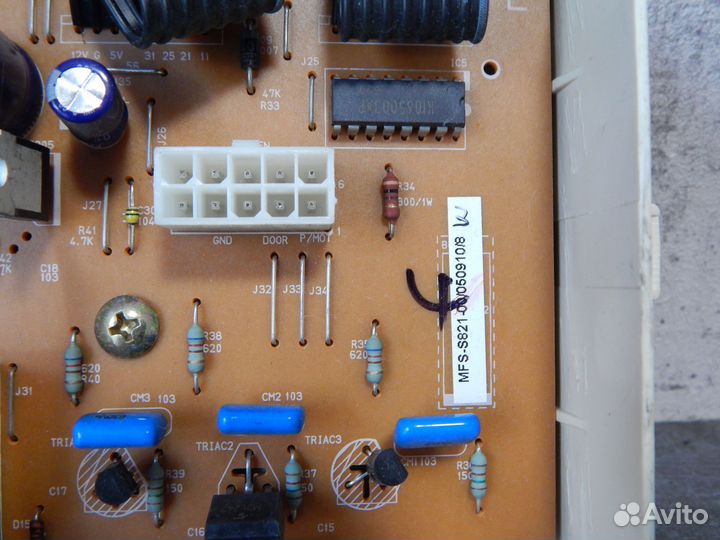 Модуль управления стиральной машины Samsung S821