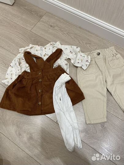Детские вещи пакетом для девочек 74 80