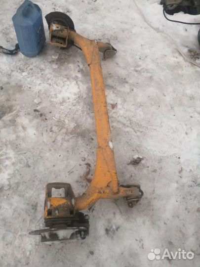 Задняя балка ваз, на дисковых тормозах