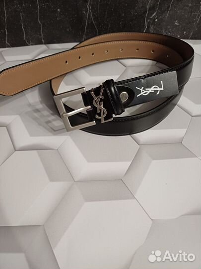 Ремень женский кожаный YSL