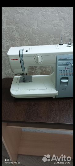 Швейная машина janome 5519