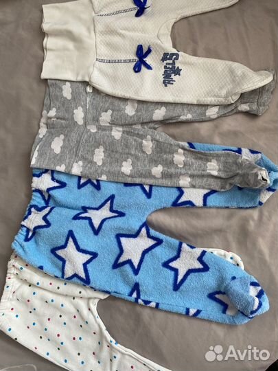 Пакет детских вещей (56-68 р-р) - 58 вещей