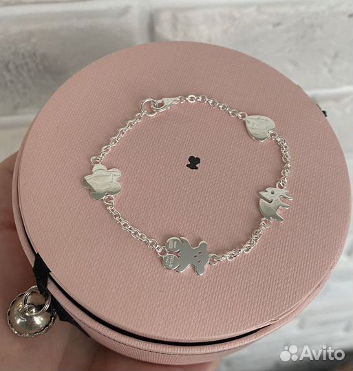 Браслет Tous Тоус серебро