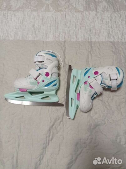 Коньки детские раздвижные р. 26-31