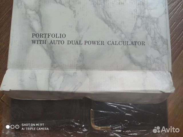 Папка для документов с калькулятором