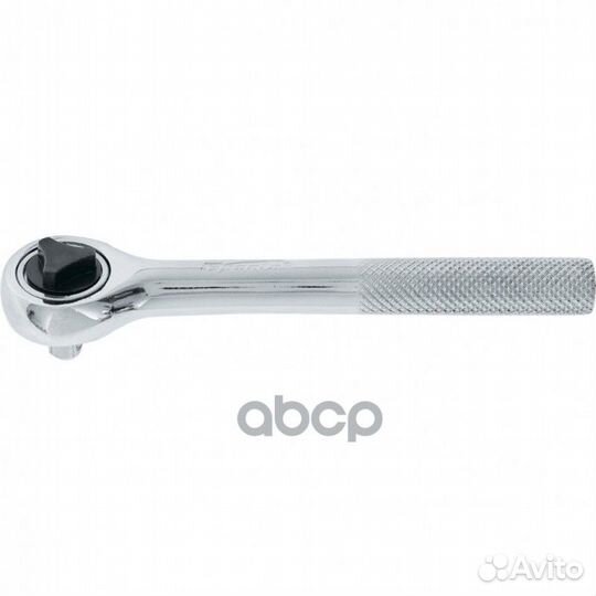 Ключ-трещотка 1/4 с переключателем (хром) Spart