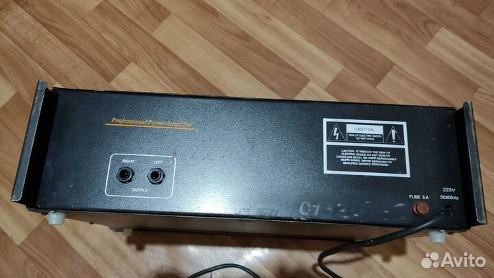 Профессиональный 6-ти канальный усилитель