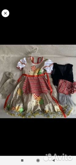 Продам костюм бабки ежки на 6-7 лет