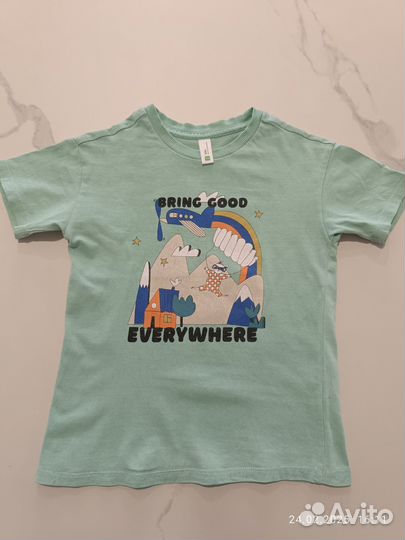Футболка/майка на мальчика 116-122