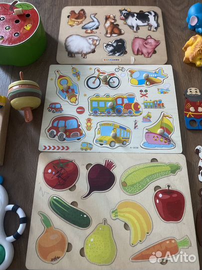 Развивающие игрушки пакетом