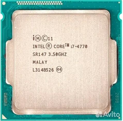 Процессор intel Core i7-4770, 4x3400MHz OEM