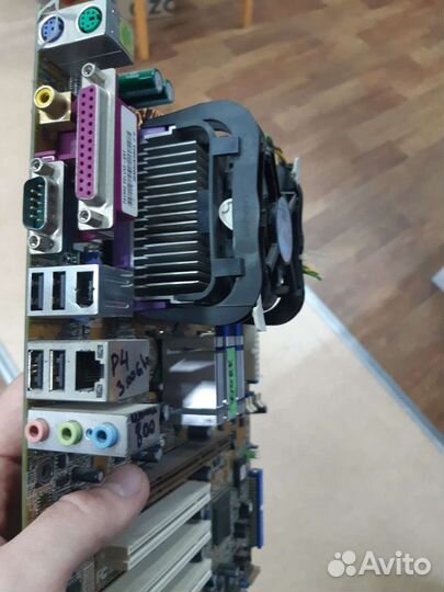 Материнская плата Asus P4C800