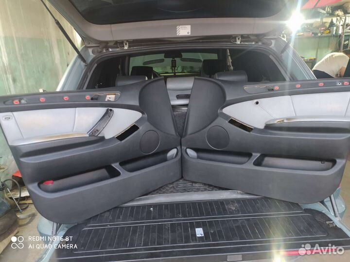 Дверные карты на бмв Х5 Е53