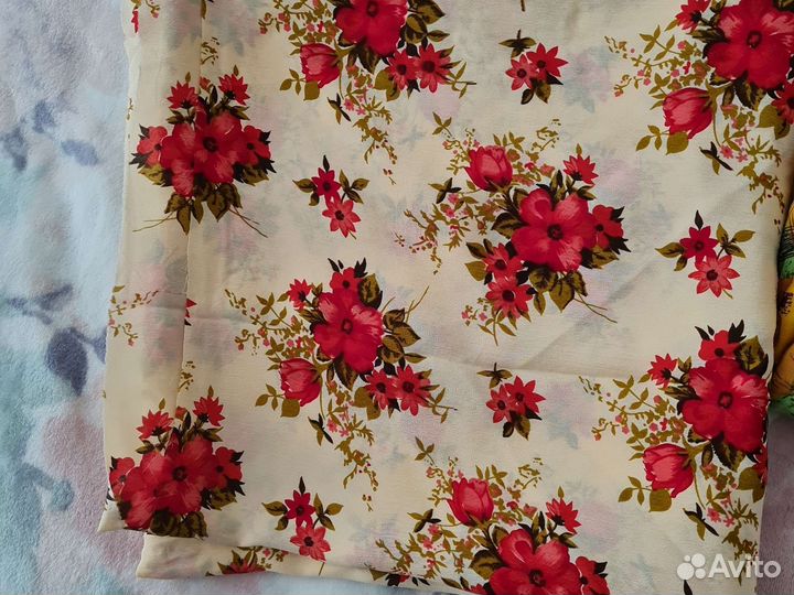 Отрез крепдешина СССР