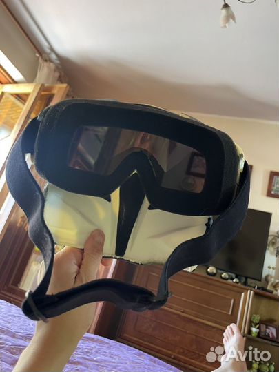 Велоочки горнолыжные очки маска тактическая
