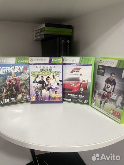 Xbox 360 с кинектом