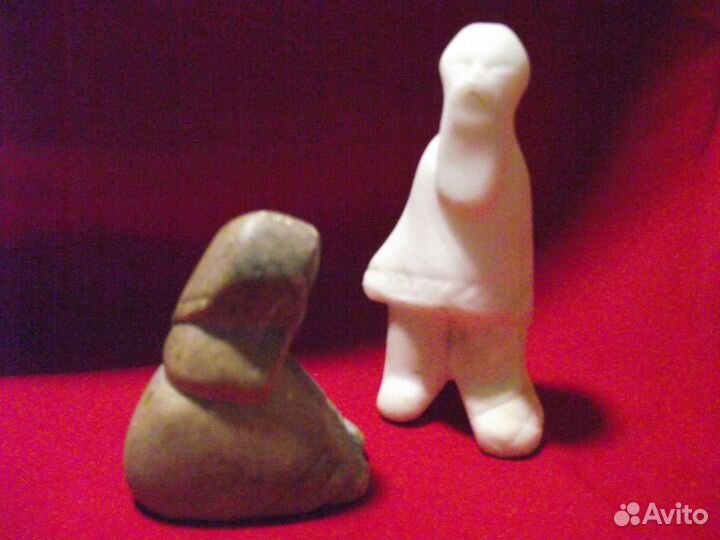 Древние Русские игрушки. Каменные статуэтки