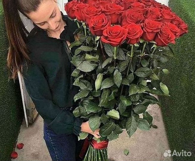 Высокие Высокие розы Гигантские розы Букеты Достав