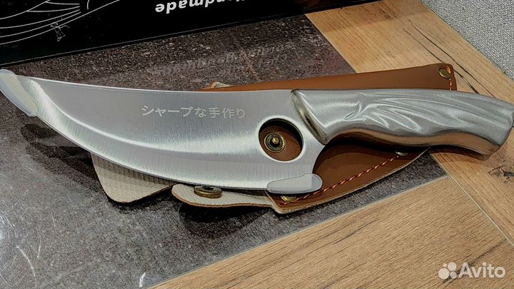 Сербский цельнометаллический шеф нож