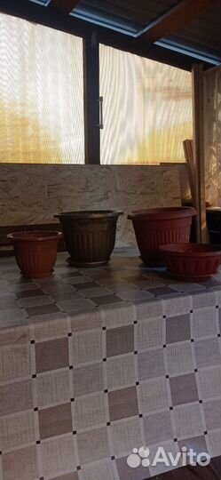 Цветочные горшки