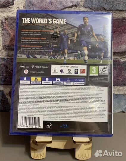 Fifa 23 ps4 диск полностью русский