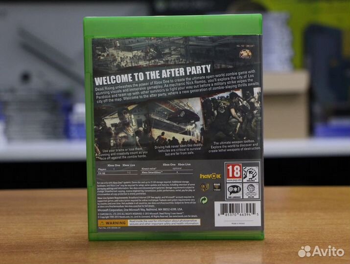 Dead Rising 3 (xbox ONE, рус, бу)