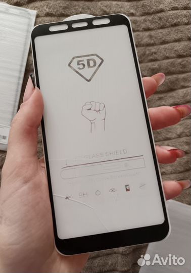 Защитное стекло для samsung j8/a6 plus 2018