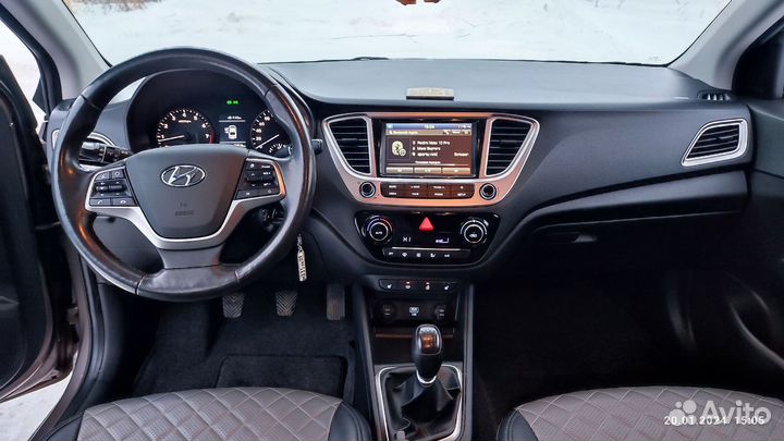 Hyundai Solaris 1.6 МТ, 2019, 78 000 км