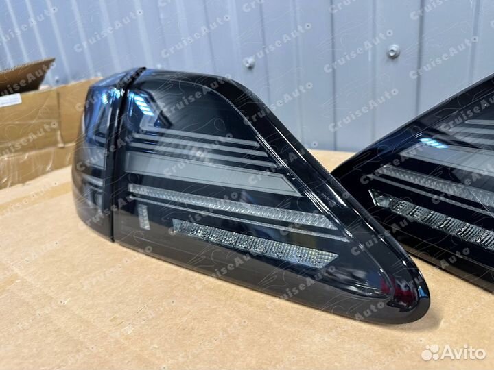 Задние фонари Lexus RX 2009-2015 черные LED тюнинг